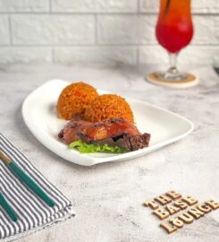 The base lounge and restaurants