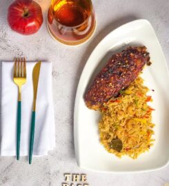 The base lounge and restaurants